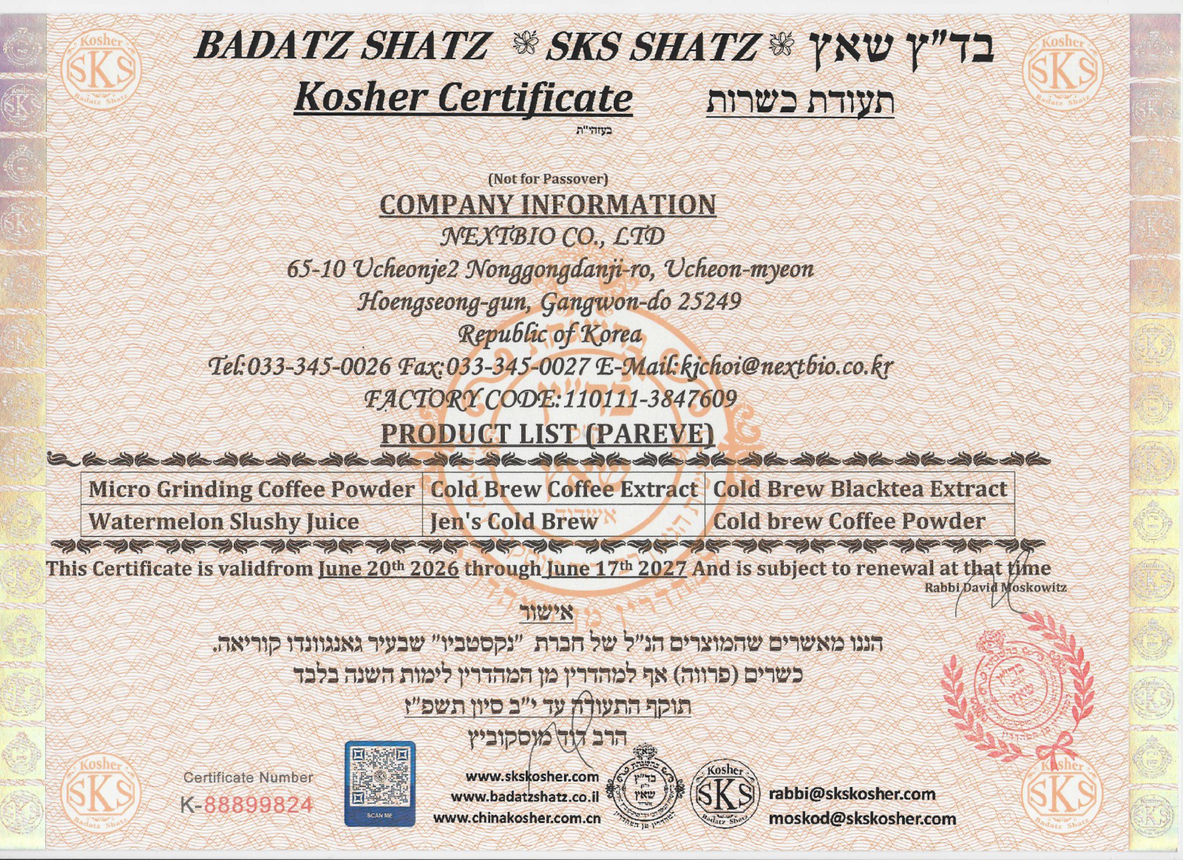 KOSHER